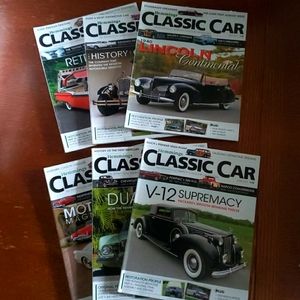 6 Hemmings Classic Car Magazines from 2015
